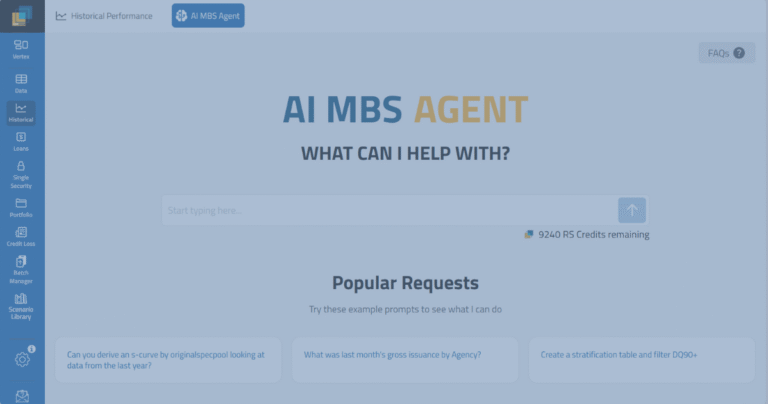 RiskSpan Launches Agentic AI for MBS Data — Instant, Transparent Insights for Agency MBS Professionals 